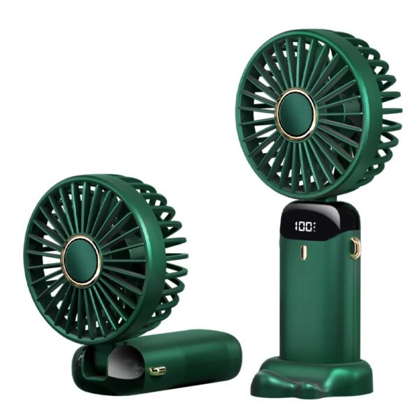 miqool portable mini fan green