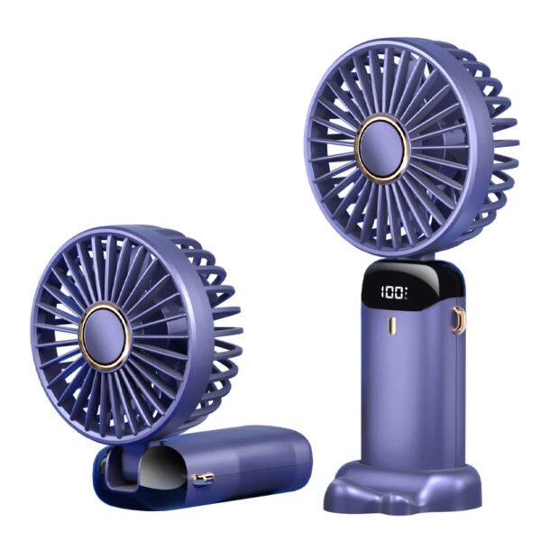 miqool portable mini fan purple